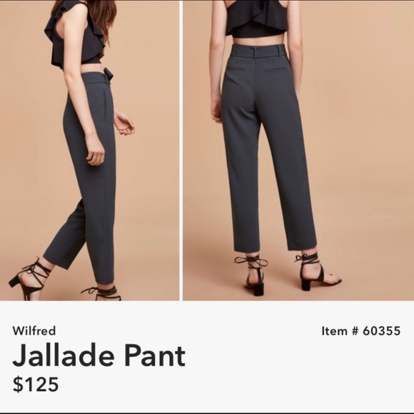 Aritzia Wilfred Jallade Tie-Front Pant - Picture 1 of 4